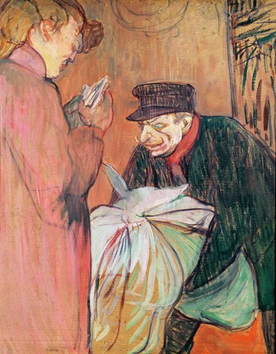 Le Blanchisseur de la Maison, 1894 by Henri de Toulouse Lautrec